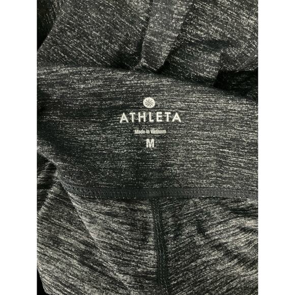 Athleta Womens Quest Caturanga Tight Workout Leggings Dark Gray Black Heather Sm - Picture 10 of 12